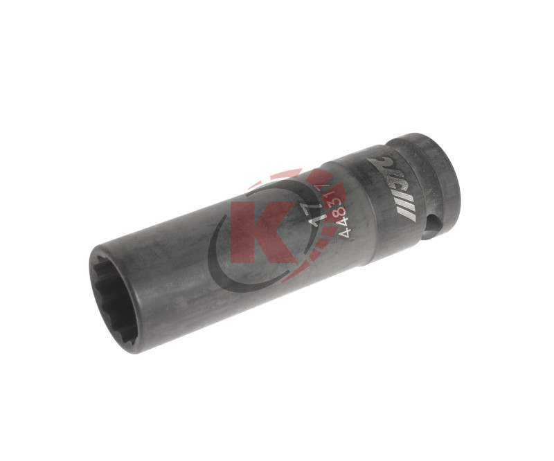 Головка торцевая 12гр. 1/2" S=17мм L=82мм ударная тонкостенная (JTC-448317)