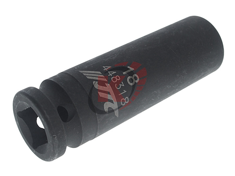 Головка торцевая 12гр. 1/2" S=18мм L=82мм ударная тонкостенная (JTC-448318)