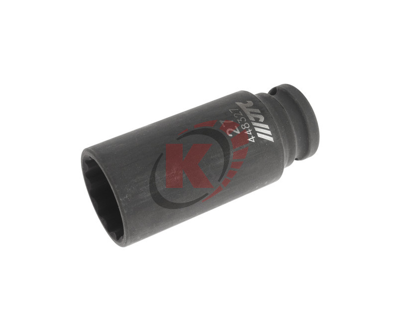 Головка торцевая 12гр. 1/2" S=27мм L=82мм ударная тонкостенная (JTC-448327)