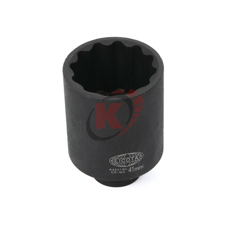 Головка торцевая 12гр. 1/2" S=41мм L=80мм ударная (A4241WL) Licota