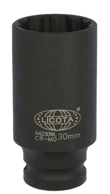 Головка торцевая 12гр. 1/2" S=32мм L=78мм ударная (A4232WL) Licota