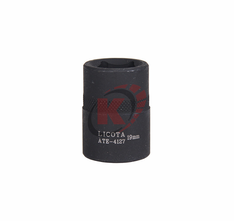 Головка торцевая 5гр. 1/2" S=19мм L=95мм ударная (ATE-4127) Licota