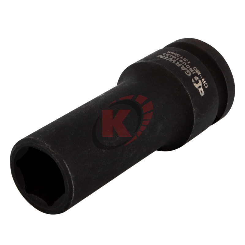 Головка торцевая 6гр. 1/2" S=17мм L=78мм ударная (620272-17) Garwin