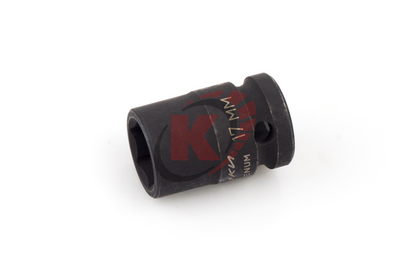Головка торцевая 6гр. 1/2" S=17мм L=38мм ударная (660017) ДТ