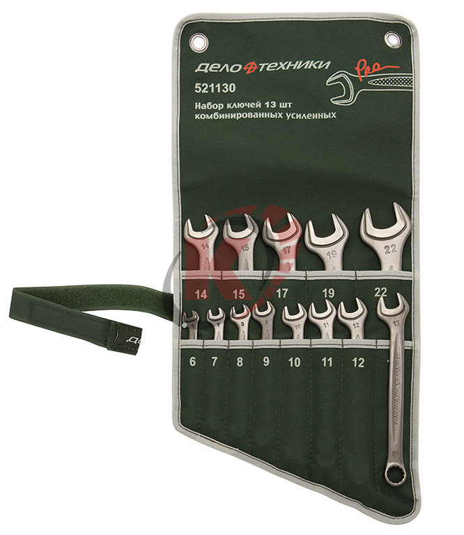 Набор ключей комб. КГК-11 8-22 усиленных (521110) ДТ