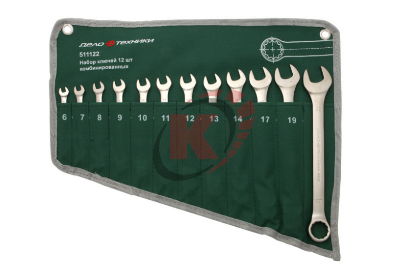 Набор ключей комб. КГК-12 6-22 (511122) Дело Техники