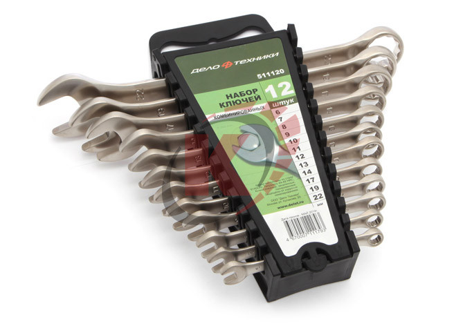 Набор ключей комб. КГК-12 6-22 холдер (511120) Дело Техники