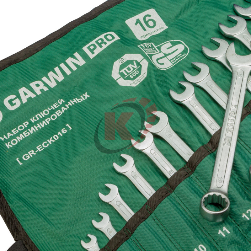 Набор ключей комб. КГК-16 6-24 (GR-ECK016) Garwin