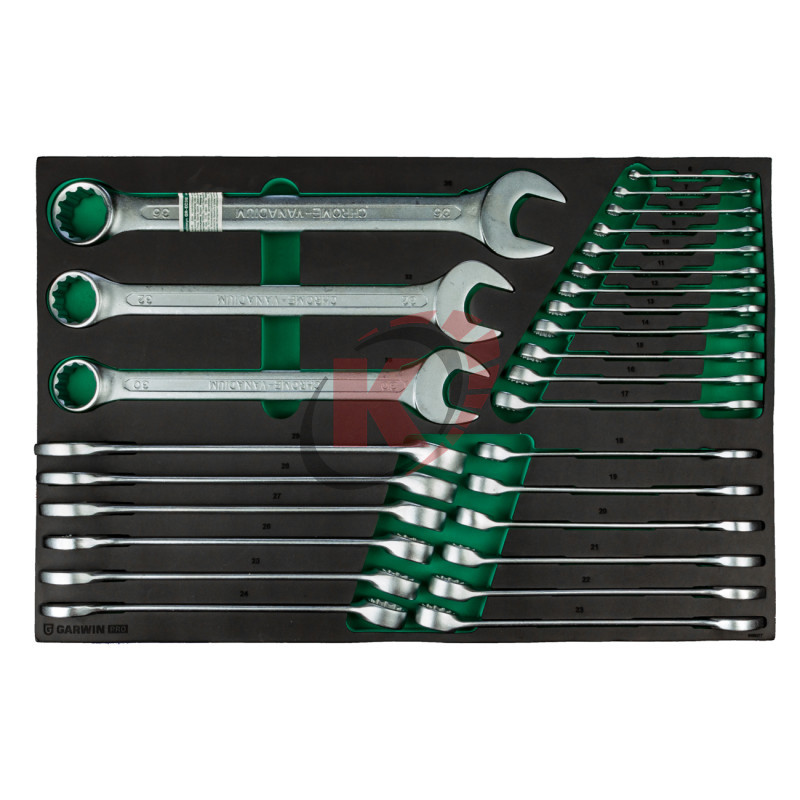 Набор ключей комб. КГК-27 6-36 (646077) ложемент Garwin