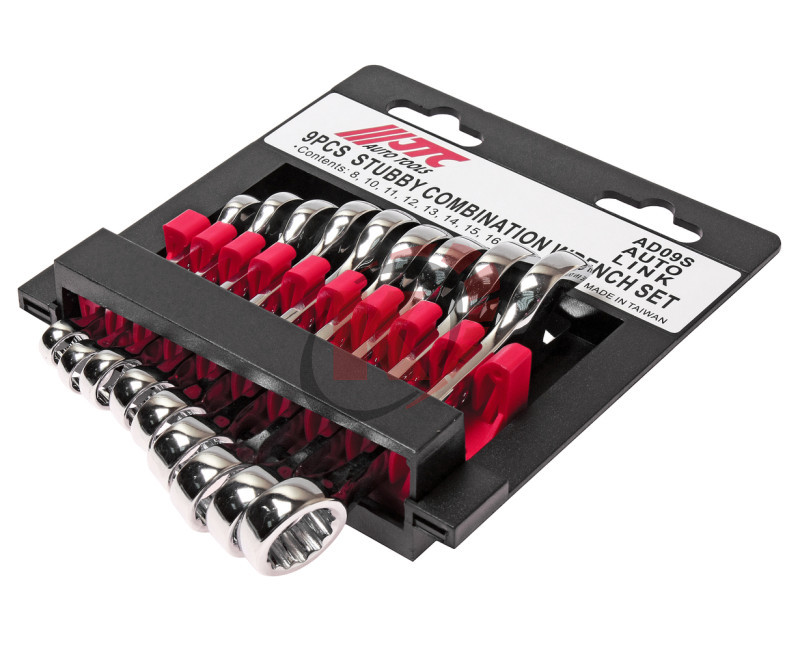 Набор ключей комб. КГК-9 8-17 укороченные (JTC-AD09S)