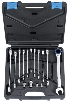 Набор ключей комб. трещоточных 16пр. 8-19мм (ARW-11MK08) Licota