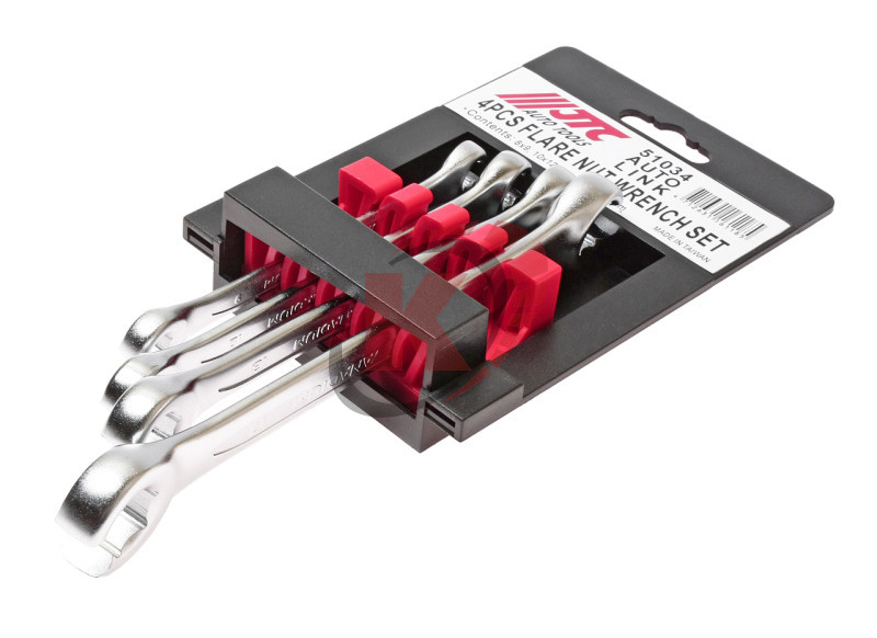 Набор ключей разрезных двухсторонних 4 шт. 8-17мм (JTC-51034) JTC