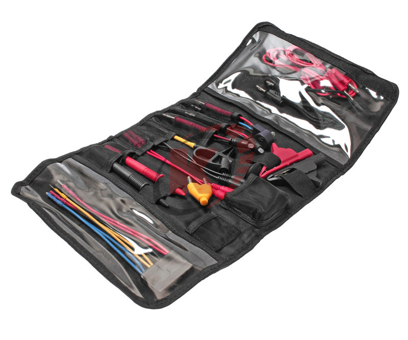 Набор коннекторов для тестеров электронных компонентов автомобиля в кейсе 23 предмета (JTC-4790)