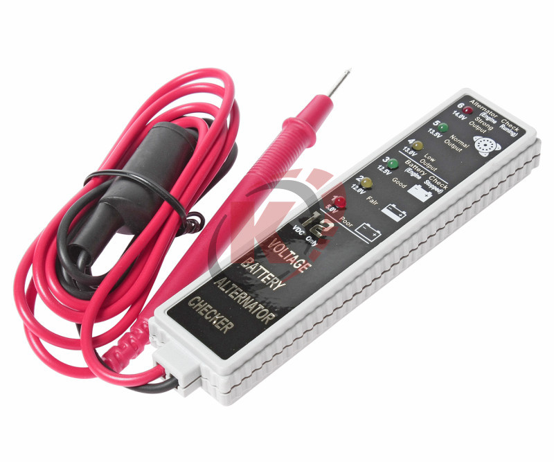 Тестер для АКБ и генератора со световым индикатором (JTC-J027)