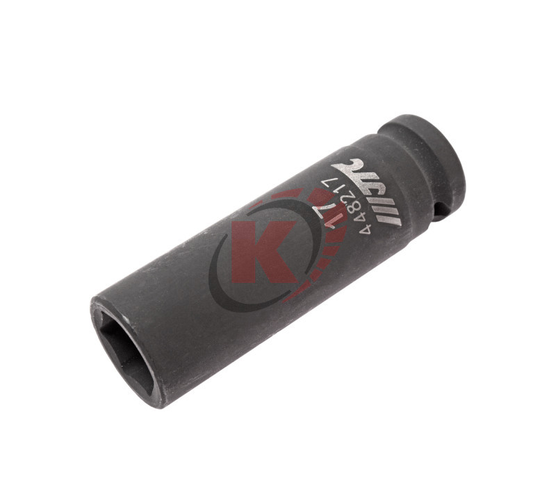 Головка торцевая 6гр. 1/2" S=17мм L=82мм ударная (JTC-448217)