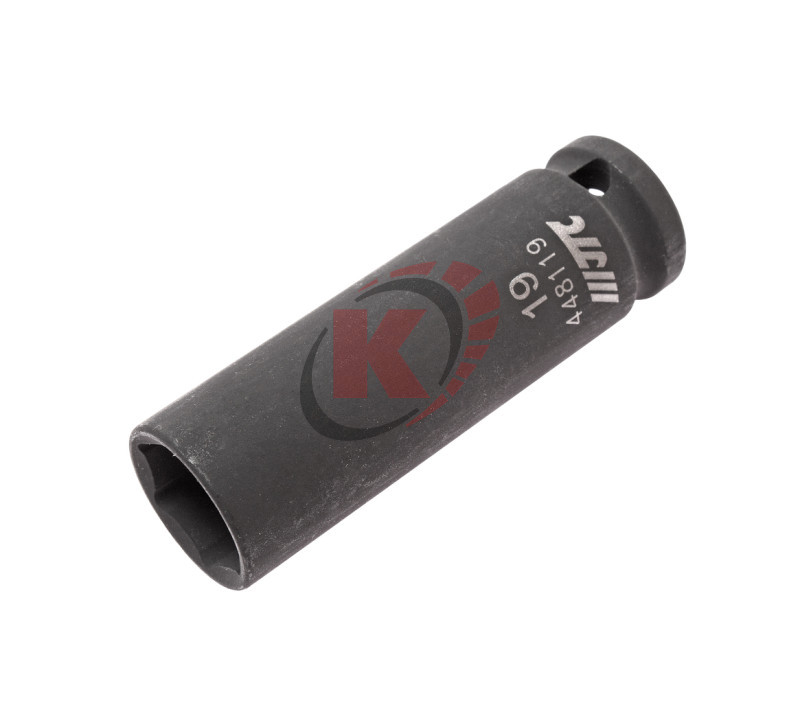 Головка торцевая 6гр. 1/2" S=19мм L=82мм ударная тонкостенная (JTC-448119)