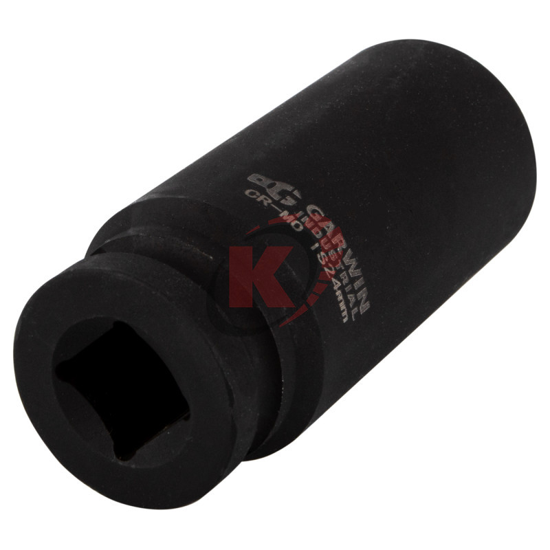 Головка торцевая 6гр. 1/2" S=24мм L=78мм ударная (620272-24) Garwin