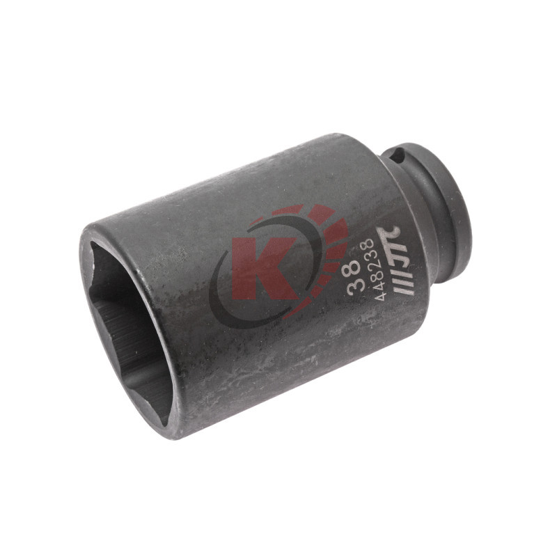 Головка торцевая 6гр. 1/2" S=38мм L=82мм ударная (JTC-448238)