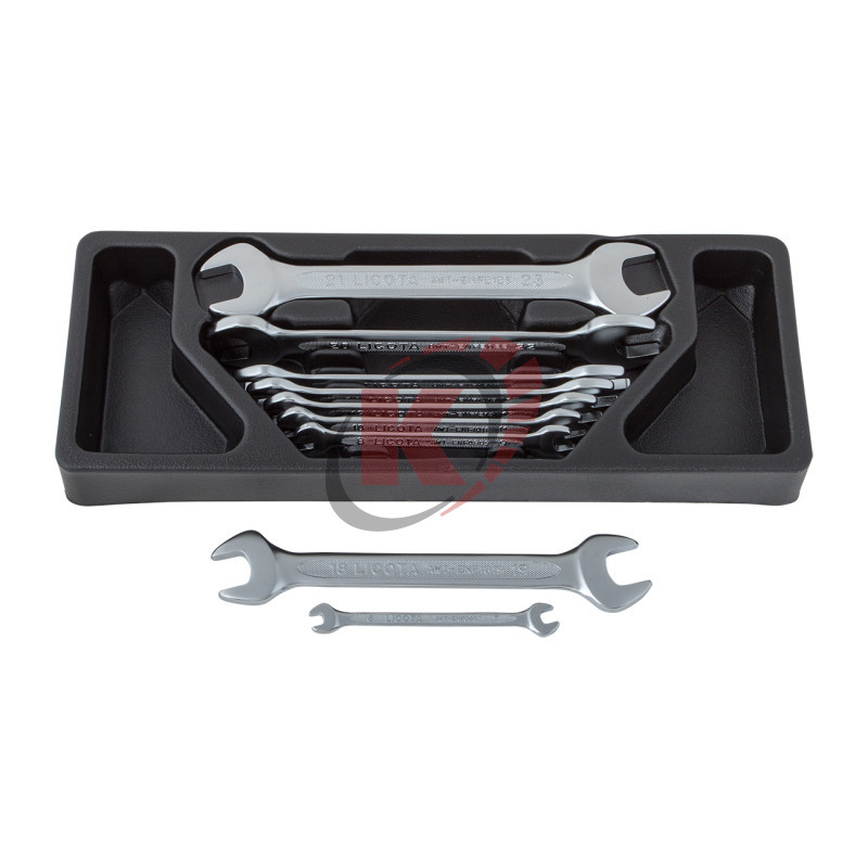 Набор ключей рожковых КГД-9 6-23 (ACK-384005) ложемент Licota