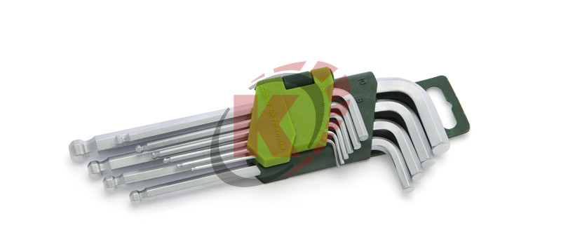 Набор ключей Г-обр. HEX 10пр 1,5-10мм с шаром (562101) ДТ