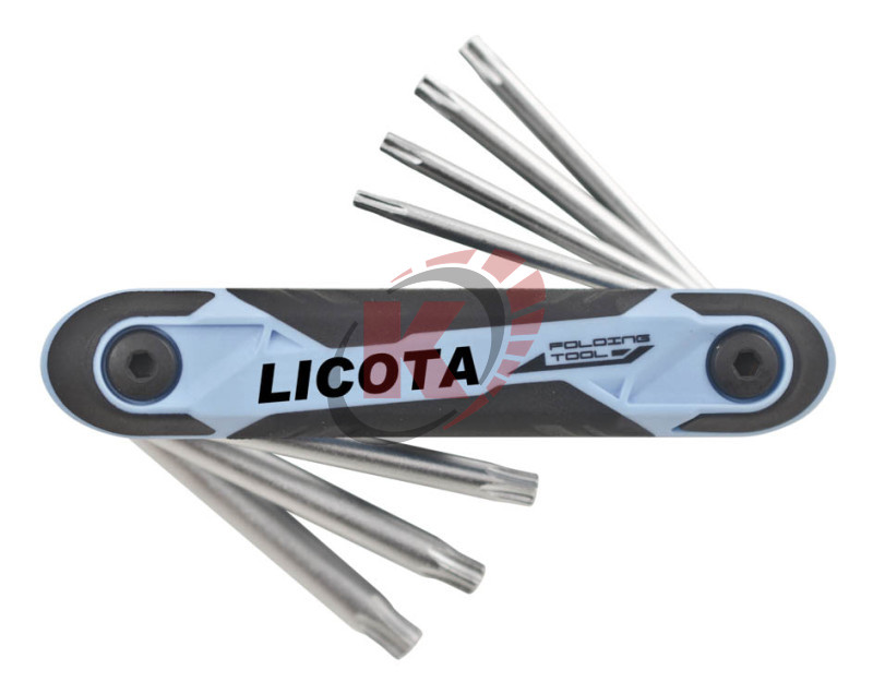 Набор ключей складных TORX 7пр Т10-Т40 (FX1S071D2CV) Licota