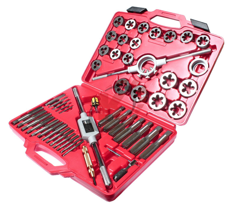 Набор метчиков и плашек 51 пр. М6-М24 (JTC-5214)