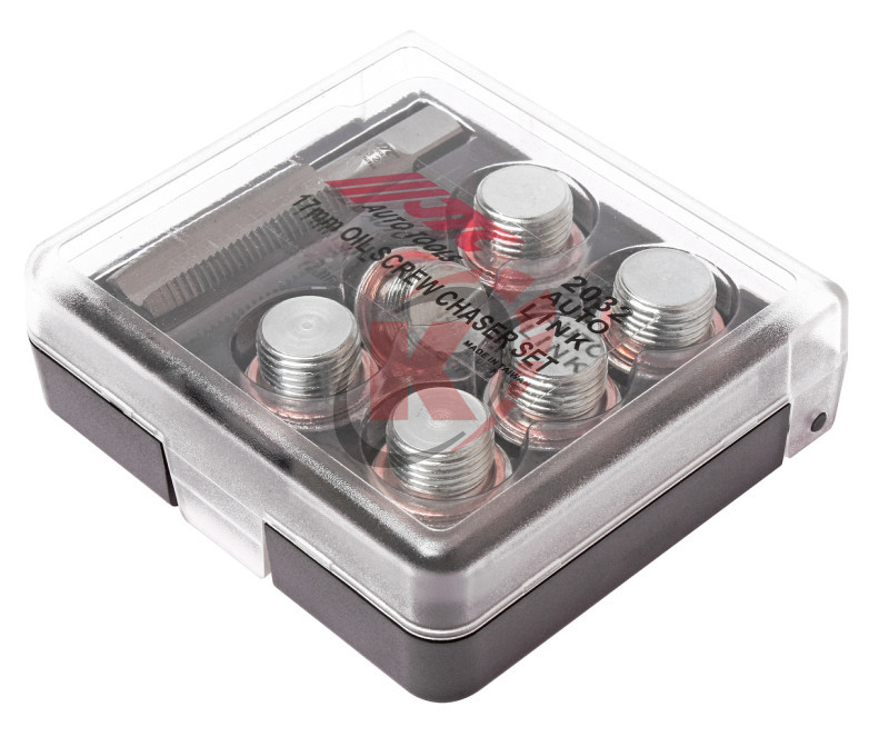 Набор для ремонта маслосливных отверстий 17мм в боксе (JTC-2032)