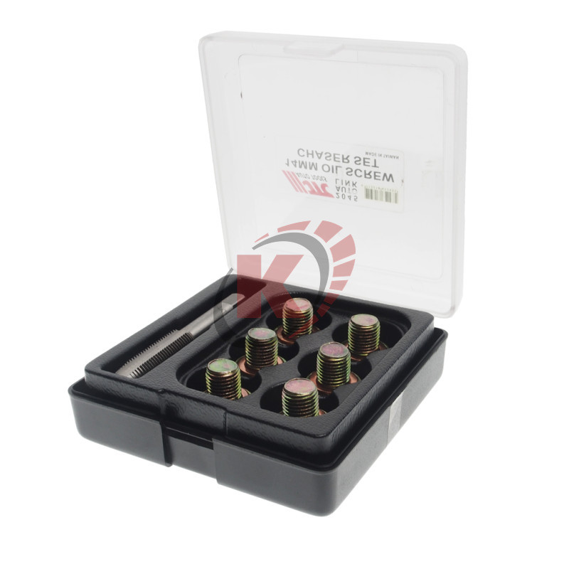 Набор для ремонта резьбы маслосливных отверстий 14мм в боксе (JTC-2045)