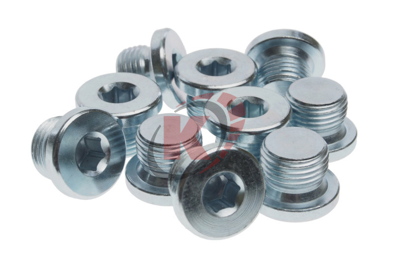 Набор маслосливных пробок М17х1.5мм L=12мм, внутр.шестигр.H8мм 10 шт. (JTC-20061)