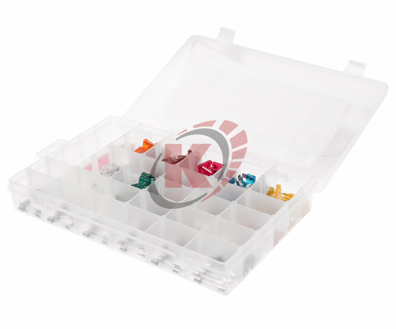 Набор предохранителей 5-35А, 267шт в боксе (JTC-2021)