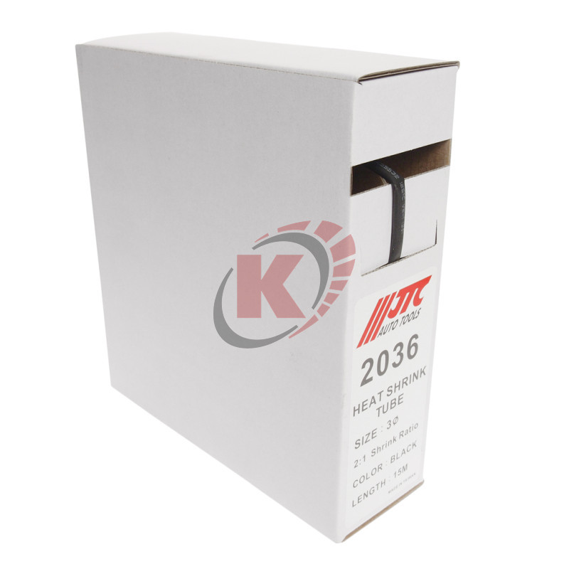 Трубка термоусадочная, диаметр 3мм L=15м в мини-боксе (JTC-2036)