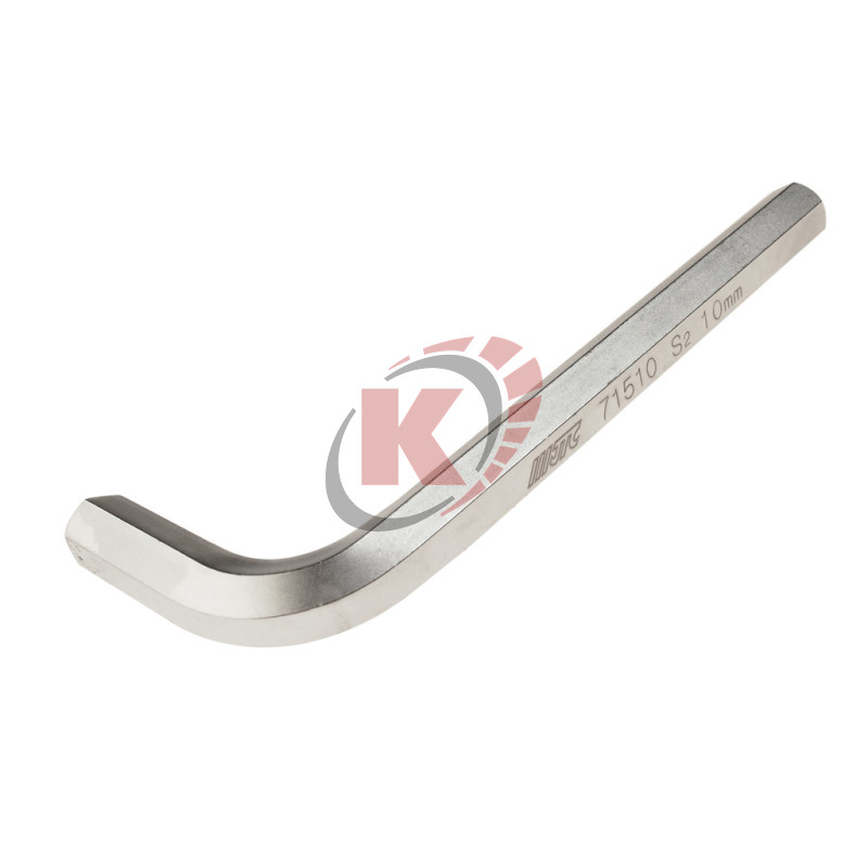 Ключ 6-гр. гнутый S=10 (JTC-71510)