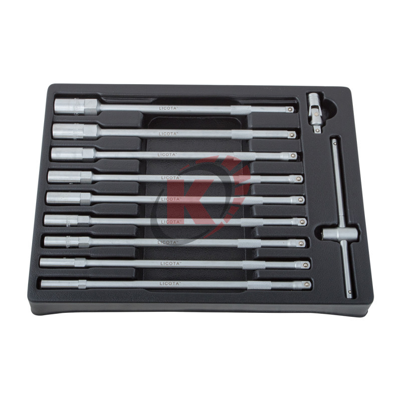 Набор ключей торцевых 11пр. 8-19 (ACK-382004) ложемент Licota