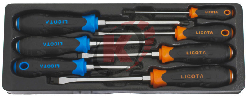 Набор отверток 7пр. (ACK-384108) ложемент Licota