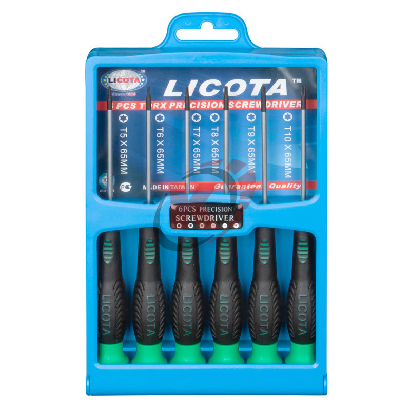 Набор отверток TORX для точной механики (ASD-168K02) Licota