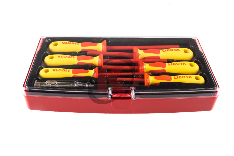 Набор отверток диэлектрических 7пр. 1000V (ASD-900K1) Licota