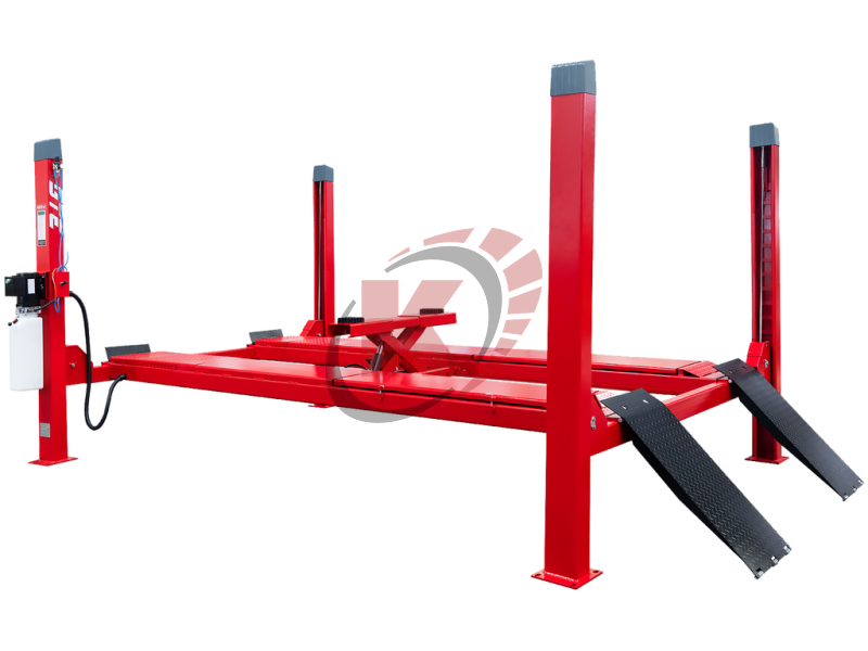 Подъемник четырехстоечный 4т, 380В ручной спуск GTE (GTE-4300)