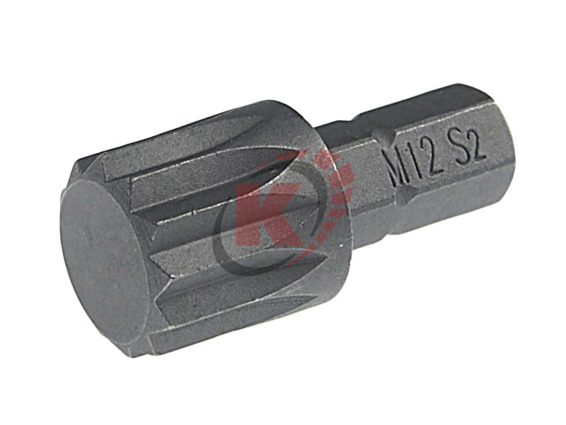 Бита SPLINE M12 L=25мм 1/4" (JTC-1162512)