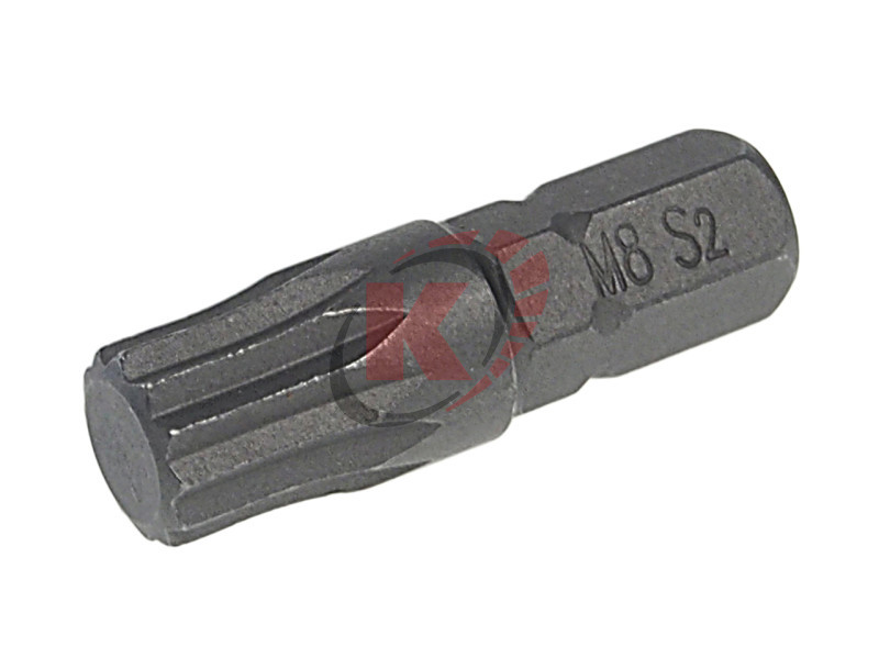 Бита SPLINE M8 L=25мм 1/4" (JTC-1162508)
