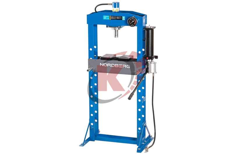 Гидравлический пресс, 20 т, ручной и пневмопривод (N3620A) Nordberg