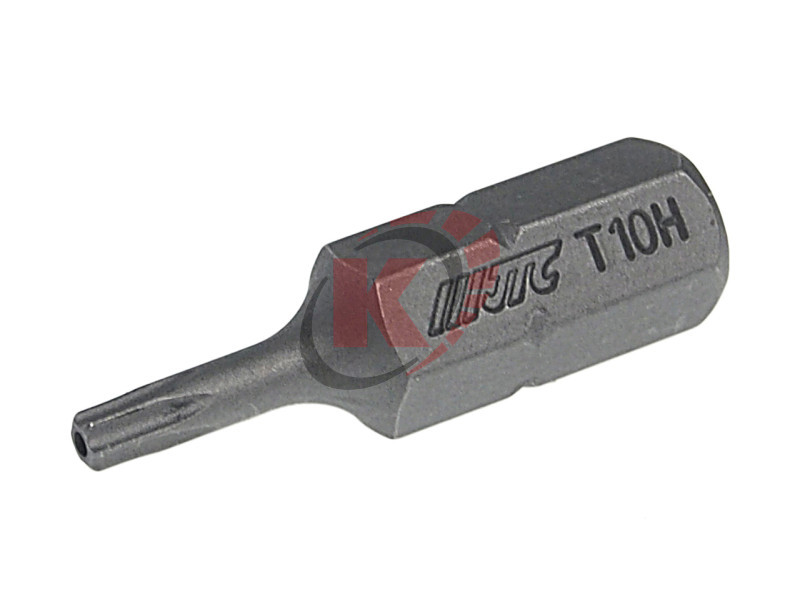Бита TORX T10 L=30мм 5/16" с отверстием (JTC-1243010)