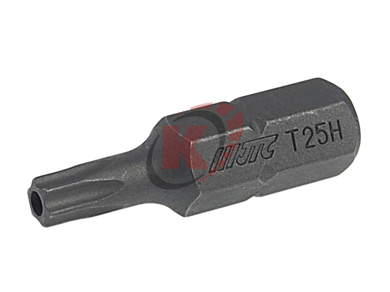 Бита TORX T25 L=30мм 5/16" с отверстием (JTC-1243025)