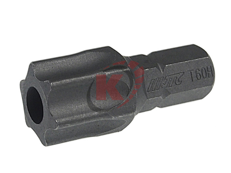 Бита TORX T60 L=30мм 5/16" с отверстием (JTC-1243060)