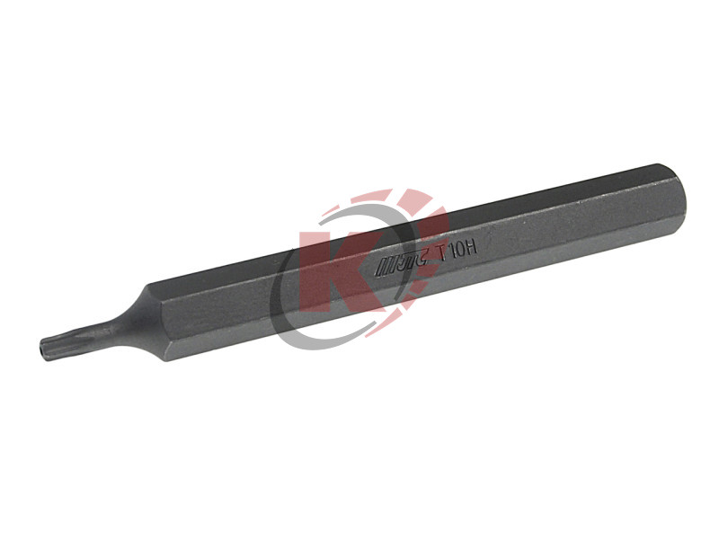 Бита TORX T10 L=80мм 5/16" с отверстием (JTC-1248010)