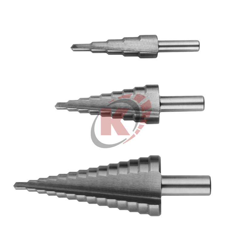 Набор сверл ступенчатых 4-12, 4-20, 4-30 мм, HSS-Co5 (102560-4-12*4-30) Garwin