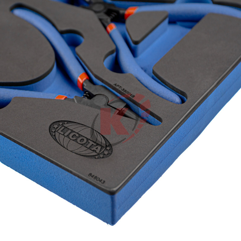 Набор съемников стопорных колец 8пр.140-180мм (646043) в ложементе EVA Garwin