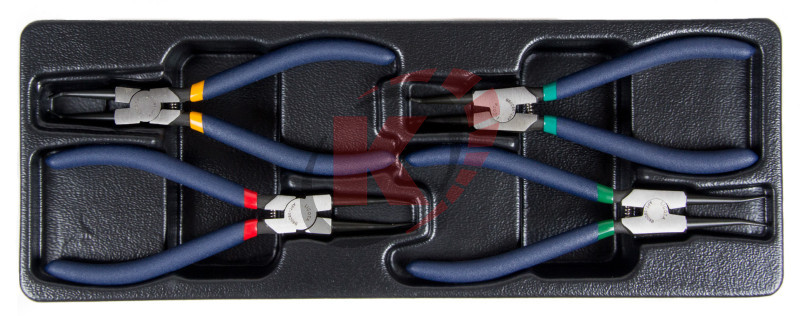 Набор съемников стопорных колец японского типа (ACK-384029) ложемент Licota