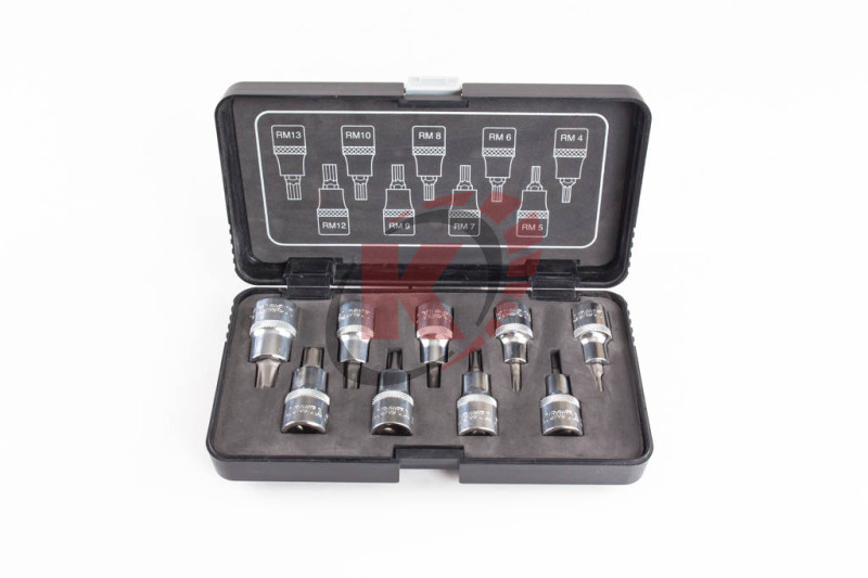 Набор головок 1/2" со вставками RIBE RM4-RM13 9пр. (TBS-12185) Licota