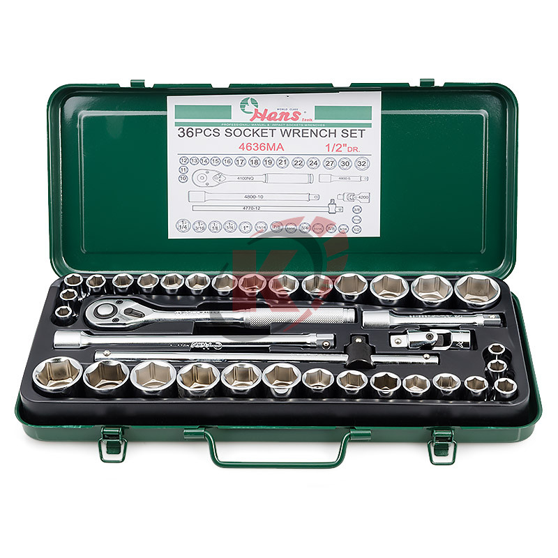Набор инструментов 1/2" 36пр. (4636MA) Hans
