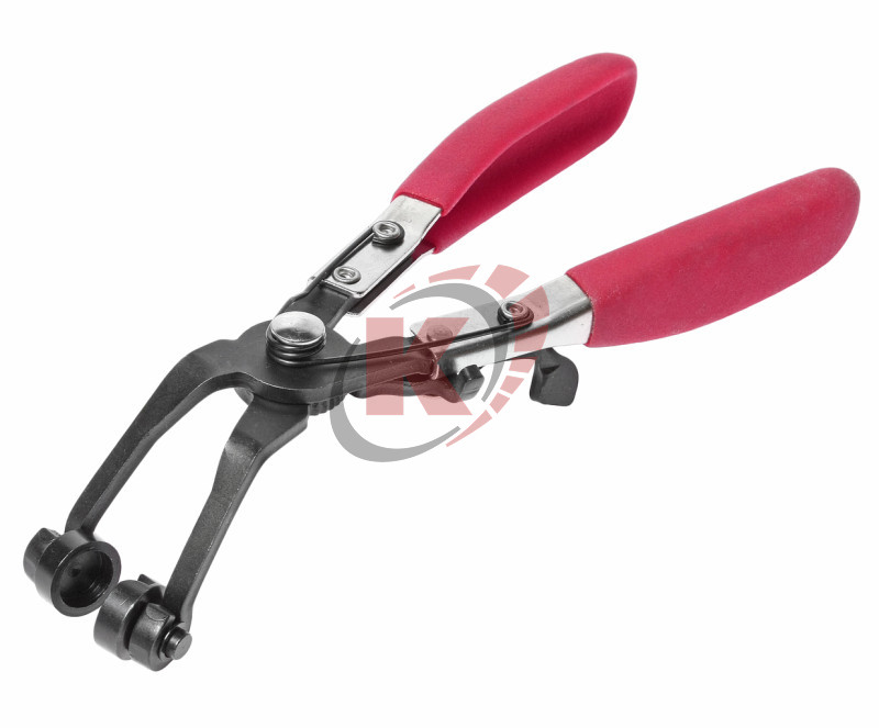 Клещи для хомутов шлангов загнутые 45гр. (JTC-1028A)